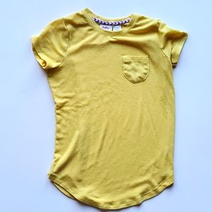 Daytrip yellow short sleeve shirt
